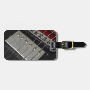 Elektriska gitarbrygga, strängar bagagebricka
