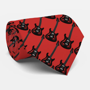 Elektriska gitarrer slips