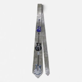 Elektriska gitarrer slips