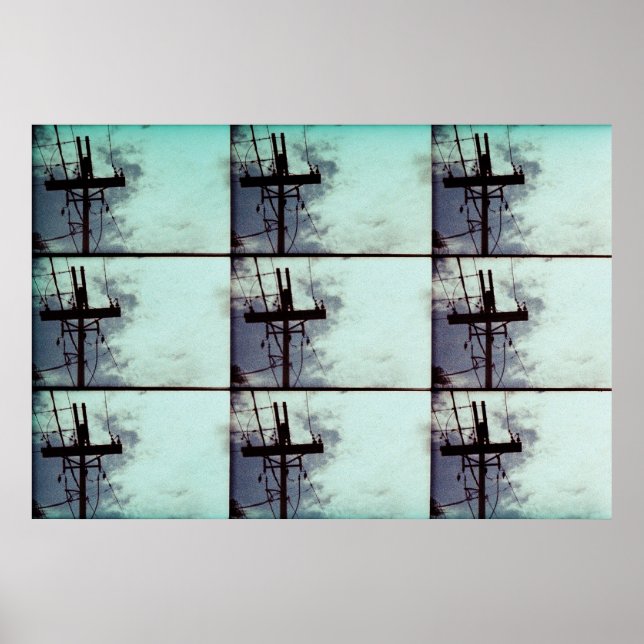 Elektriska Gud Poster (Framsidan)