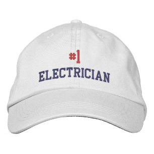 ELEKTRISKA HAT AV LBI APPAREL BRODERAD KEPS