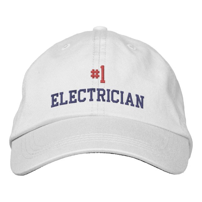 ELEKTRISKA HAT AV LBI APPAREL BRODERAD KEPS (Framsida)