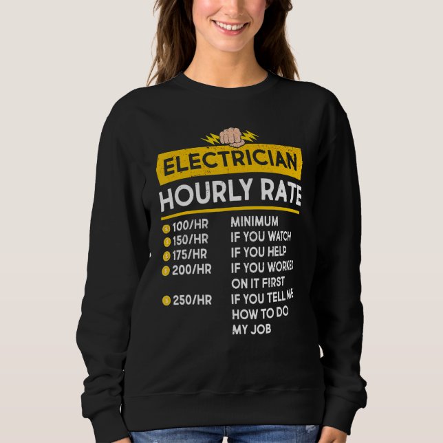 Elektriska kablar för timtaxa t shirt (Framsida)