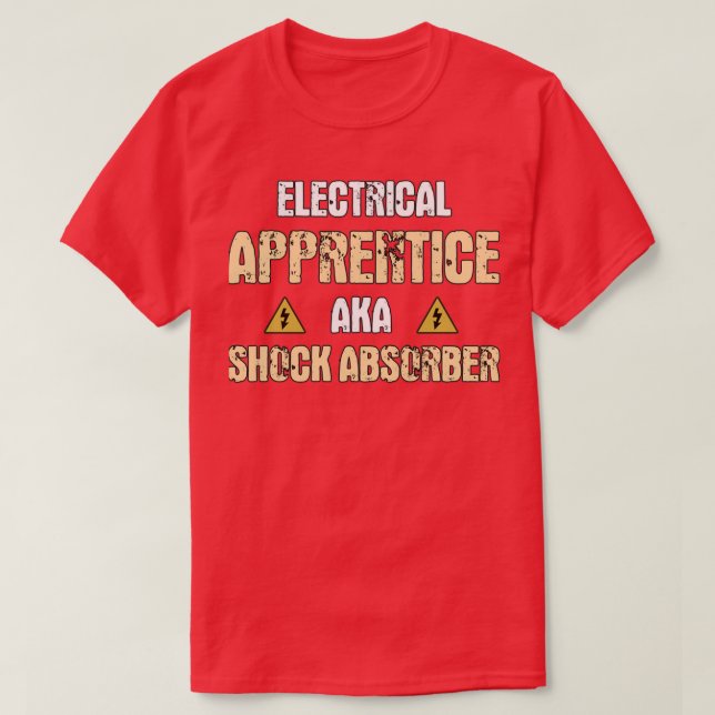 Elektriska lärlingsfartyg Studenten Gift IdeaTSh T Shirt (Design framsida)