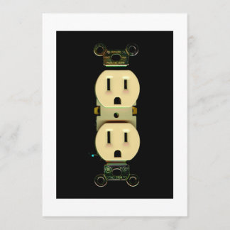 Elektriska leverantörers utlopp för elektriker inbjudningar