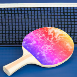 Elektriska ljuslinjer Gradient Abstrakt. Pingisracket