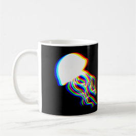 Elektriska maneter EDM Raver Silhouette Kaffemugg
