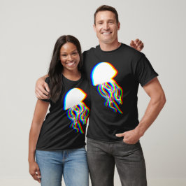 Elektriska maneter EDM Raver Silhouette T Shirt