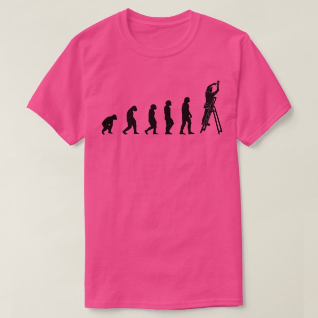 Elektriska med verktyg på janiterstegel t shirt (Design framsida)