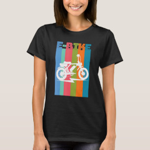 Elektriska motorcyklar i bergsområden E Bike Rider T Shirt