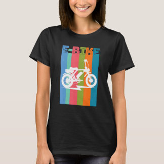 Elektriska motorcyklar i bergsområden E Bike Rider T Shirt