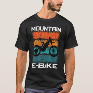 Elektriska motorcyklar i bergsområden E Bike Rider T Shirt