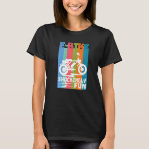 Elektriska motorcyklar i bergsområden E Bike Rider T Shirt