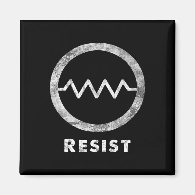 Elektriska motståndsresistenta resistensprotester magnet (Framsidan)