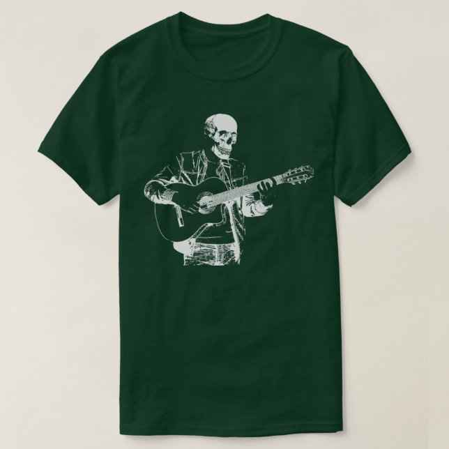 Elektriska musiker EGuitar Sten GuitaristGuitar Sk T Shirt (Design framsida)