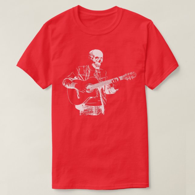 Elektriska musiker EGuitar Sten GuitaristGuitar Sk T Shirt (Design framsida)