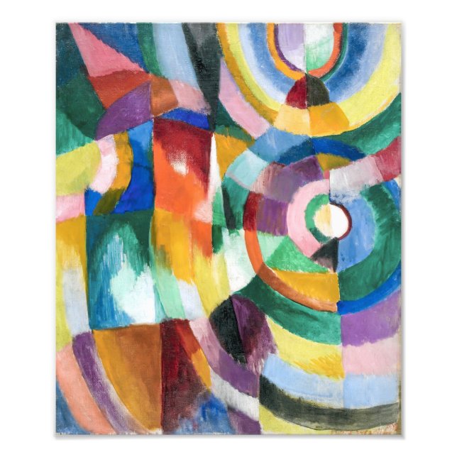 Elektriska prismor | Sonia Delaunay | Fototryck (Framsidan)