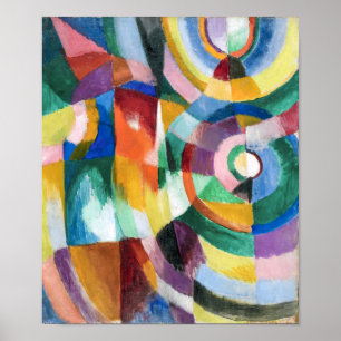 Elektriska prismor   Sonia Delaunay   Poster