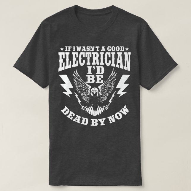 Elektriska reparationselektionstekniker t shirt (Design framsida)
