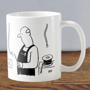 Elektriska Tecknader Kaffemugg