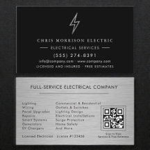 Elektriska Tjänster QR-kod Professionell
