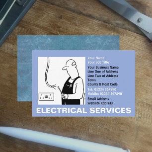 Elektriska tjänster visitkort