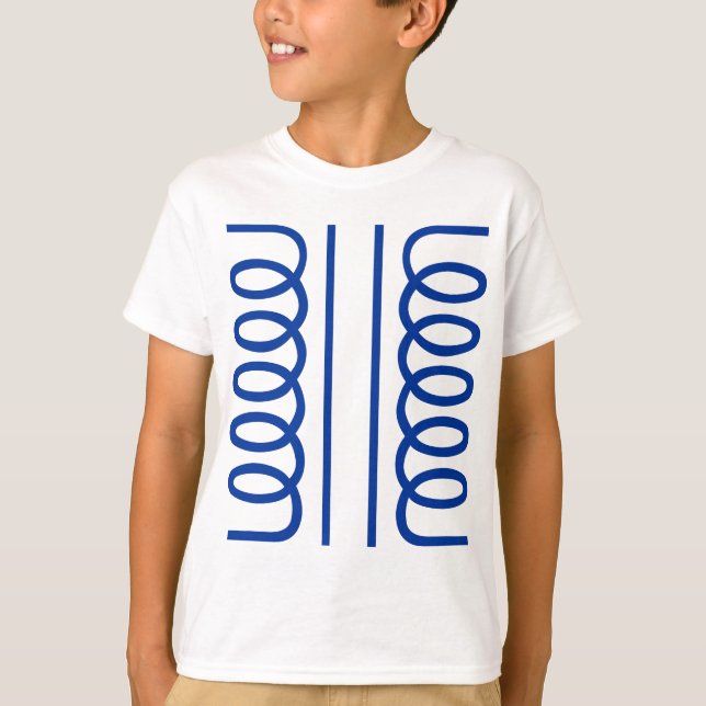 Elektriska transformator t shirt (Framsida)