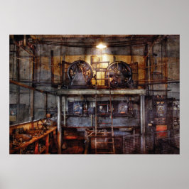 Elektriska - Turbine Station Poster