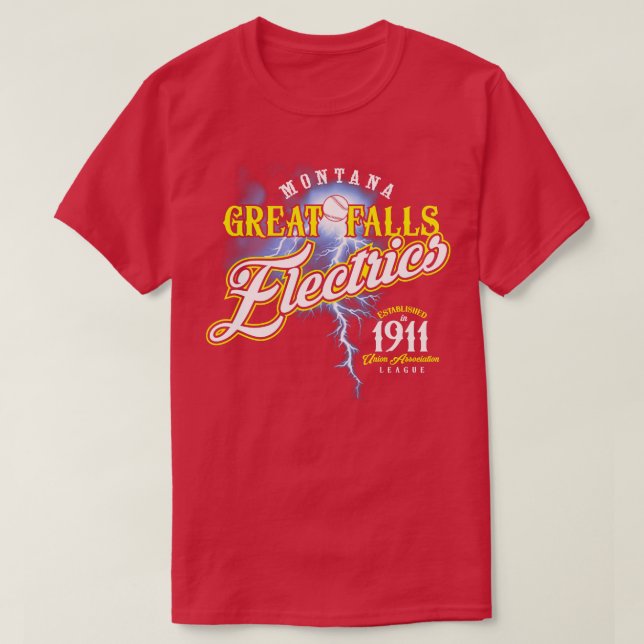 Elektriska Underbara väggfack T Shirt (Design framsida)
