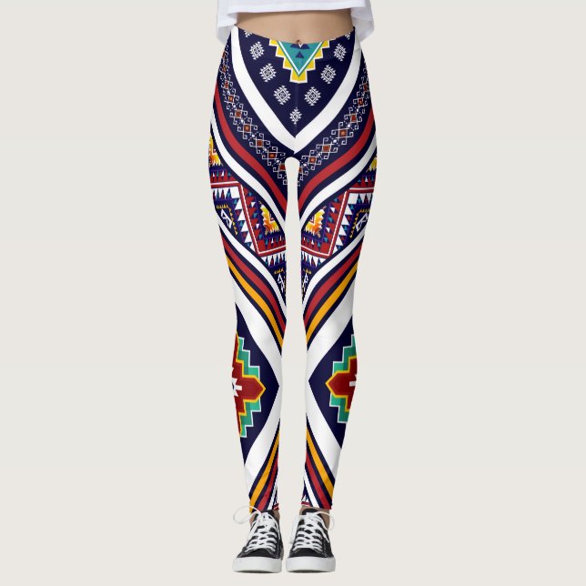 Elektriska våg-leggingar  leggings (Framsida)