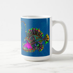 Elektriskt angörfiske kaffemugg