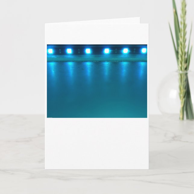 Elektriskt blått kort (Framsida)