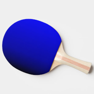elektriskt blått pingisracket