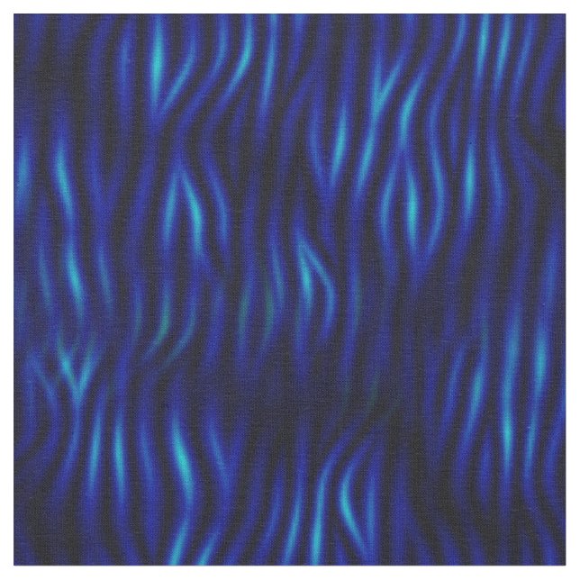 Elektriskt blått tyg (Närbild)