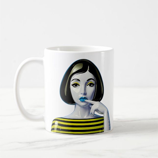 Elektriskt bränsle kaffemugg (Vänster)