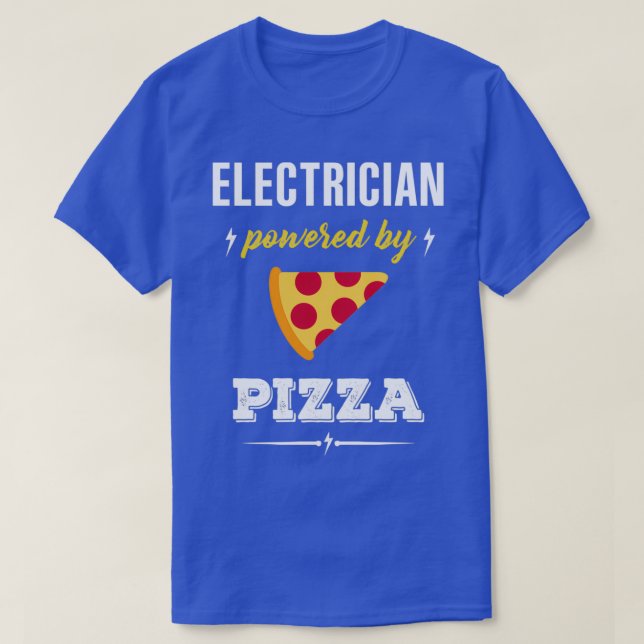 Elektriskt drivna av PizzaTShirt T Shirt (Design framsida)