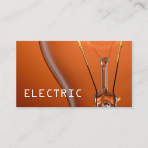Elektriskt elektriskt Affärskort Visitkort