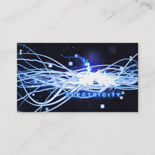 Elektriskt elektriskt Affärskort Visitkort