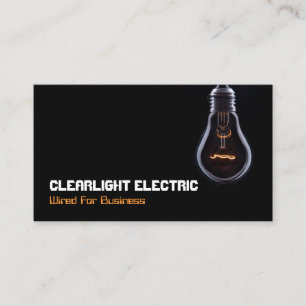 Elektriskt elektriskt Affärskort Visitkort