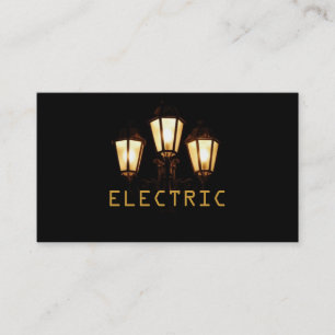 Elektriskt elektriskt Affärskort Visitkort