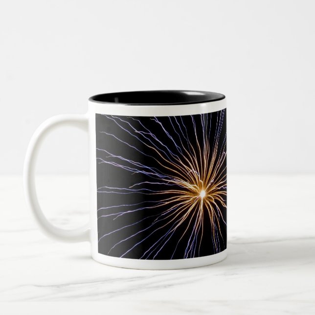 Elektriskt Fireworks Två-Tonad Mugg (Vänster)