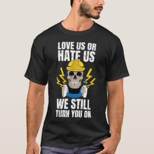 Elektriskt gift för elektriskt Ingenjör i vi sväng T Shirt