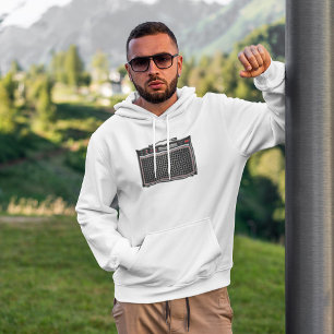 Elektriskt gitarförstärkare hoodie