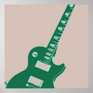 Elektriskt gitarpart poster