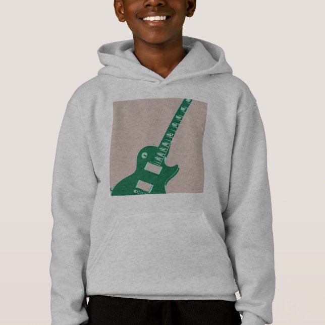 Elektriskt gitarpart t-shirt (Framsida)