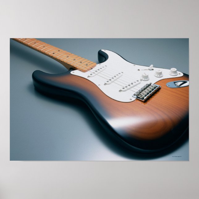 Elektriskt gitarr 10 poster (Framsidan)