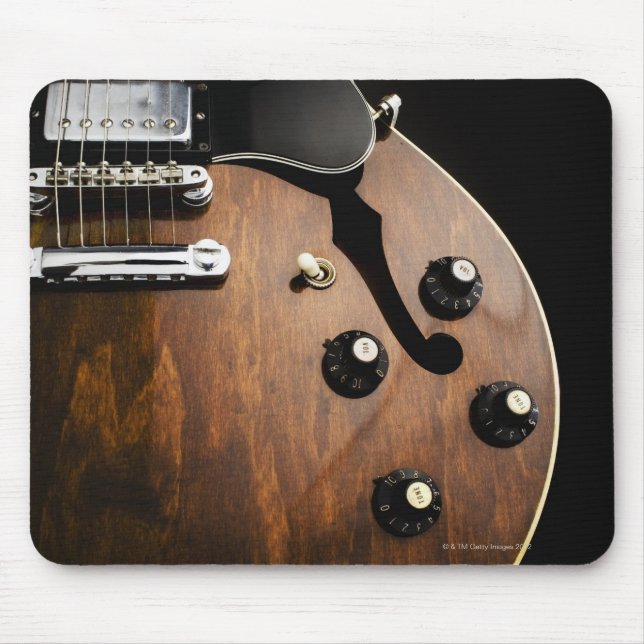 Elektriskt gitarr 3 musmatta (Framsidan)
