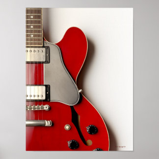 Elektriskt gitarr 7 poster