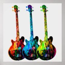 Elektriskt gitarr-Abstrakt