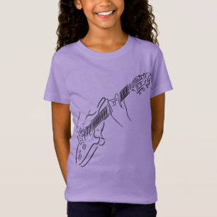 Elektriskt gitarr. En gåva till musiken älskare. T Shirt